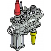 Danfoss 027L4127 - Valve station, ICF 25-6-15RB, 1 1/4 in