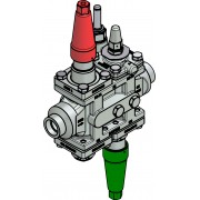 Danfoss 027L4136 - Valve station, ICF 25-4-18, 1 in