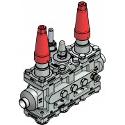 Danfoss 027L4151 - Клапанная станция, ICF 25-6-90, 1 in