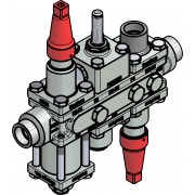 Danfoss 027L4153 - Valve station, ICF 20-6-90, 3/4 in