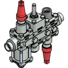 Danfoss 027L4153 - Valve station, ICF 20-6-90, 3/4 in
