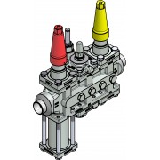 Danfoss 027L4160 - Клапанная станция, ICF 25-6-90, 1 1/4 in