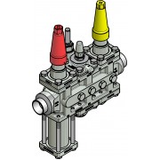 Danfoss 027L4166 - Клапанная станция, ICF 25-6-90, 1 1/2 in