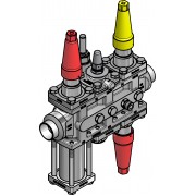 Danfoss 027L4191 - Valve station, ICF SS 25-6-3RB, 1 1/2 in