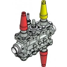 Danfoss 027L4208 - Valve station, ICF 25-6-3RB, 1 1/4 in