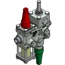 Danfoss 027L4572 - Valve station, ICF 15-4-18H, 3/4 in