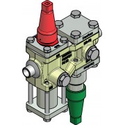 Danfoss 027L4581 - Valve station, ICF 15-4-90, 1/2 in