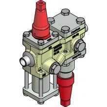 Danfoss 027L4596 - Valve station, ICF 15-4-90, 1/2 in