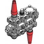 Danfoss 027L4763 - Valve station, ICF SS 25-6-90, 1 in