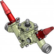 Danfoss 027L5016 - Valve station, ICF 50-4-43MA, 2 in