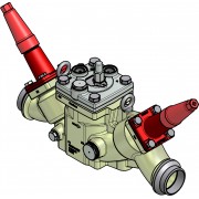 Danfoss 027L6510 - Valve station, ICF 65-3-42S80, 2½ in