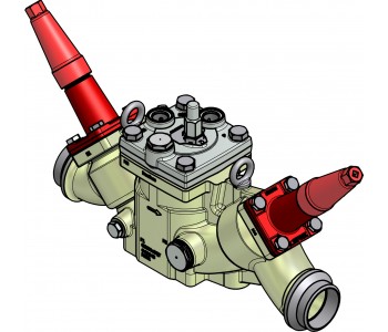 Danfoss 027L6510 - Valve station, ICF 65-3-42S80, 2½ in Danfoss 027L6510 - Valve station, ICF 65-3-42S80, 2½ in
