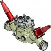 Danfoss 027L6511 - Клапанная станция, ICF 65-3-42S80, 3 in