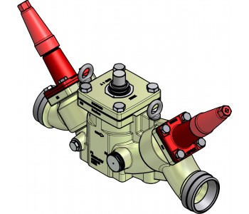 Danfoss 027L6516 - Valve station, ICF 65-3-43MA, 3 in Danfoss 027L6516 - Valve station, ICF 65-3-43MA, 3 in