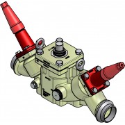 Danfoss 027L6518 - Valve station, ICF 65-3-43MB, 2½ in