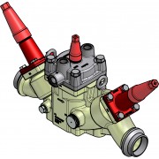 Danfoss 027L6522 - Valve station, ICF 65-3-41, 2½ in