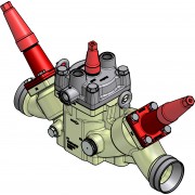 Danfoss 027L6523 - Клапанная станция, ICF 65-3-41, 3 in
