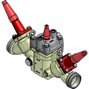 Danfoss 027L6524 - Valve station, ICF 65-3-41, 3 in
