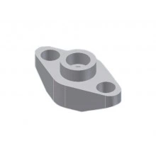Danfoss 027N2010 - Flange set, Flange