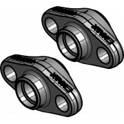 Danfoss 027N2011 - Flange set, Flange