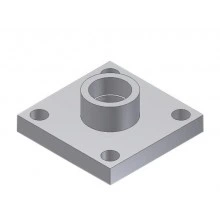 Danfoss 027N2012 - Flange set, Flange