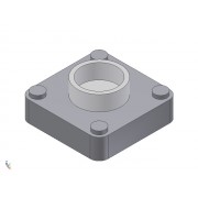 Danfoss 027N2440 - Flange set, Flange