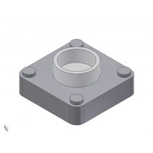 Danfoss 027N2440 - Flange set, Flange