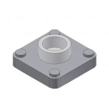 Danfoss 027N3035 - Flange set, Flange