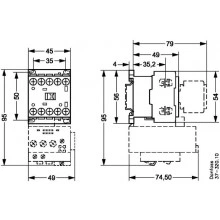 Danfoss 037H350132 - Контактор, CI 5-2