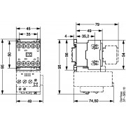 Danfoss 037H350213 - Контактор, CI 5-5