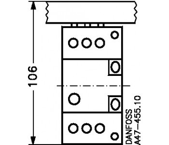 Danfoss 047B3088 - Accessory, CTS 54-4 Danfoss 047B3088 - Accessory, CTS 54-4