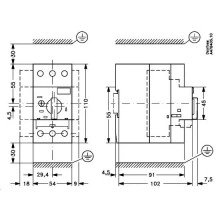 Danfoss 047B3165 - Автоматический выключатель, CTI 45MB