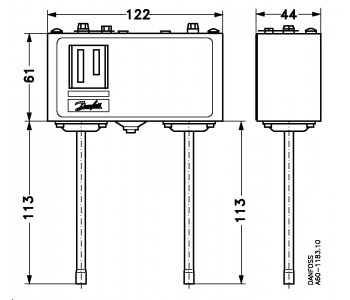Danfoss 060-001066 - Реле давления, KP15 Danfoss 060-001066 - Реле давления, KP15