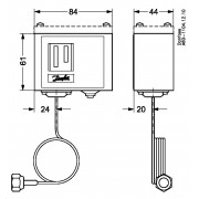 Danfoss 060-121291 - Pressure switch, KP5