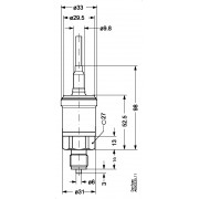 Danfoss 060G1967 - Преобразователь давления, AKS 33, -1.00 bar - 34.00 bar, -14.50 psi - 493.13 psi