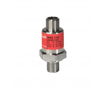 Danfoss 063G5021 - Pressure transmitter, MBS 1250, 0.00 bar - 300.00 bar, 0.00 psi - 4350.00 psi Danfoss 063G5021 - Pressure transmitter, MBS 1250, 0.00 bar - 300.00 bar, 0.00 psi - 4350.00 psi