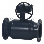 Danfoss 065N1366 - Шаровые краны, Кран JIP-FF, полнопроход., с червячным приводом, Полнопроходной, Фланец
