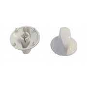 Danfoss 077B8961 - Handknob, white Countersinked, Thermostat accessory