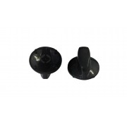 Danfoss 077B8963 - Handknob, black Countersinked, Thermostat accessory