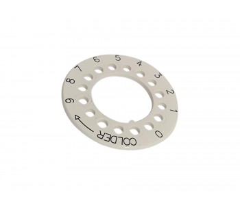 Danfoss 077B8974 - Washer, white, Black print 0-9, Thermostat accessory Danfoss 077B8974 - Washer, white, Black print 0-9, Thermostat accessory