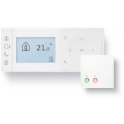 Danfoss 087N7864 - Programmable Room Thermostats, TPOne Retail, On/Off modulating control, Schedule type: 7 day, 5/2 day, 24 hour, Batteries for thermostat + 230Vac for receiver