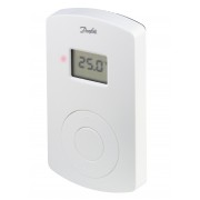 Danfoss 088U0215 - Floor Heating Controls, Room Thermostat CF2, Display, InfraRed Floor Sensor