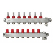 Danfoss 088U0757 - Коллектор SSM-F, Нержавеющая сталь, Колличество отводов коллектора: 7, 6 bar