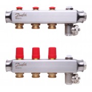 Danfoss 088U0803 - Коллектор SSM, Нержавеющая сталь, Колличество отводов коллектора: 3, 10 bar