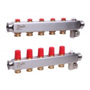 Danfoss 088U0805 - Коллектор SSM, Нержавеющая сталь, Колличество отводов коллектора: 5, 10 bar