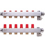 Danfoss 088U0806 - Коллектор SSM, Нержавеющая сталь, Колличество отводов коллектора: 6, 10 bar