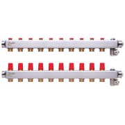 Danfoss 088U0810 - Коллектор SSM, Нержавеющая сталь, Колличество отводов коллектора: 10, 10 bar