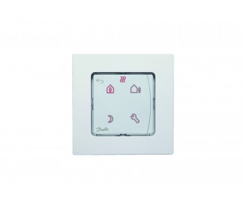 Danfoss 088U1021 - Floor Heating Controls, Danfoss Icon, Programmable Room Thermostat, 230.0 V, In-wall Danfoss 088U1021 - Floor Heating Controls, Danfoss Icon, Programmable Room Thermostat, 230.0 V, In-wall