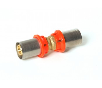 Danfoss 088X0020 - FH Pipes, Fittings, Coupling press fitting, 16.0 mm, 16.0 mm Danfoss 088X0020 - FH Pipes, Fittings, Coupling press fitting, 16.0 mm, 16.0 mm