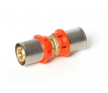 Danfoss 088X0021 - FH Pipes, Fittings, Coupling press fitting, 20.0 mm, 20.0 mm Danfoss 088X0021 - FH Pipes, Fittings, Coupling press fitting, 20.0 mm, 20.0 mm